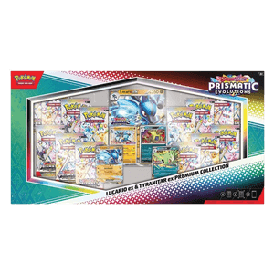 Coffret Premium Lucario ex & Tyranocif ex