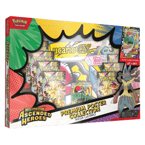 Coffret Méga Lucario Premium Poster